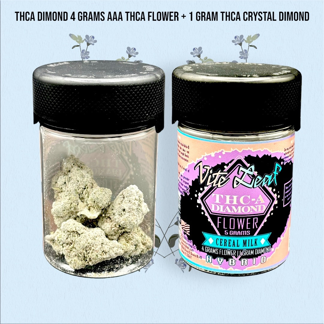 Thca crystal dimond flower